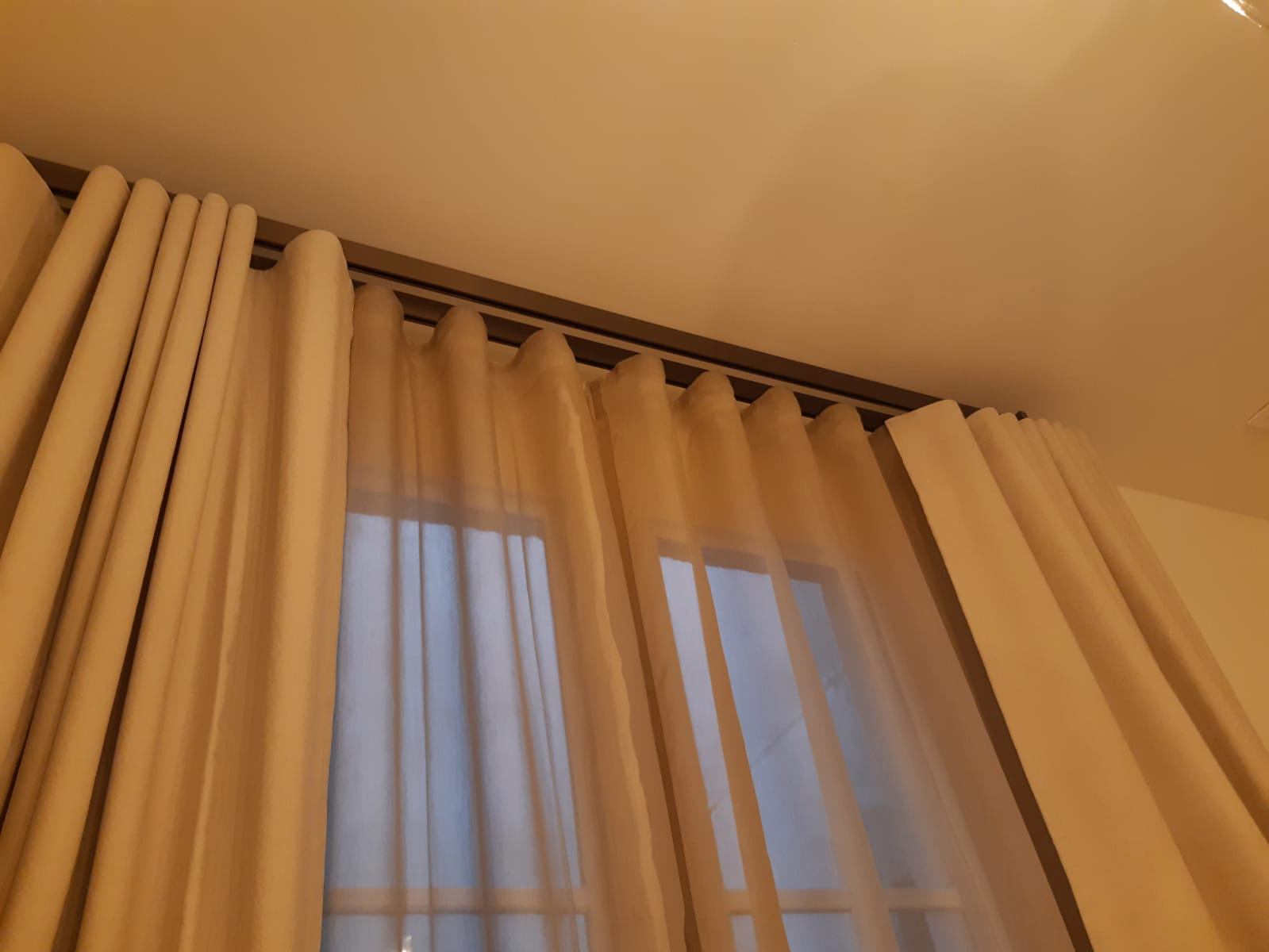 Rieles para cortinas onda perfecta