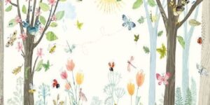 Busy Buzzy Wallcovering