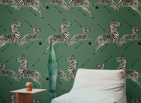 Papel pintado cebras